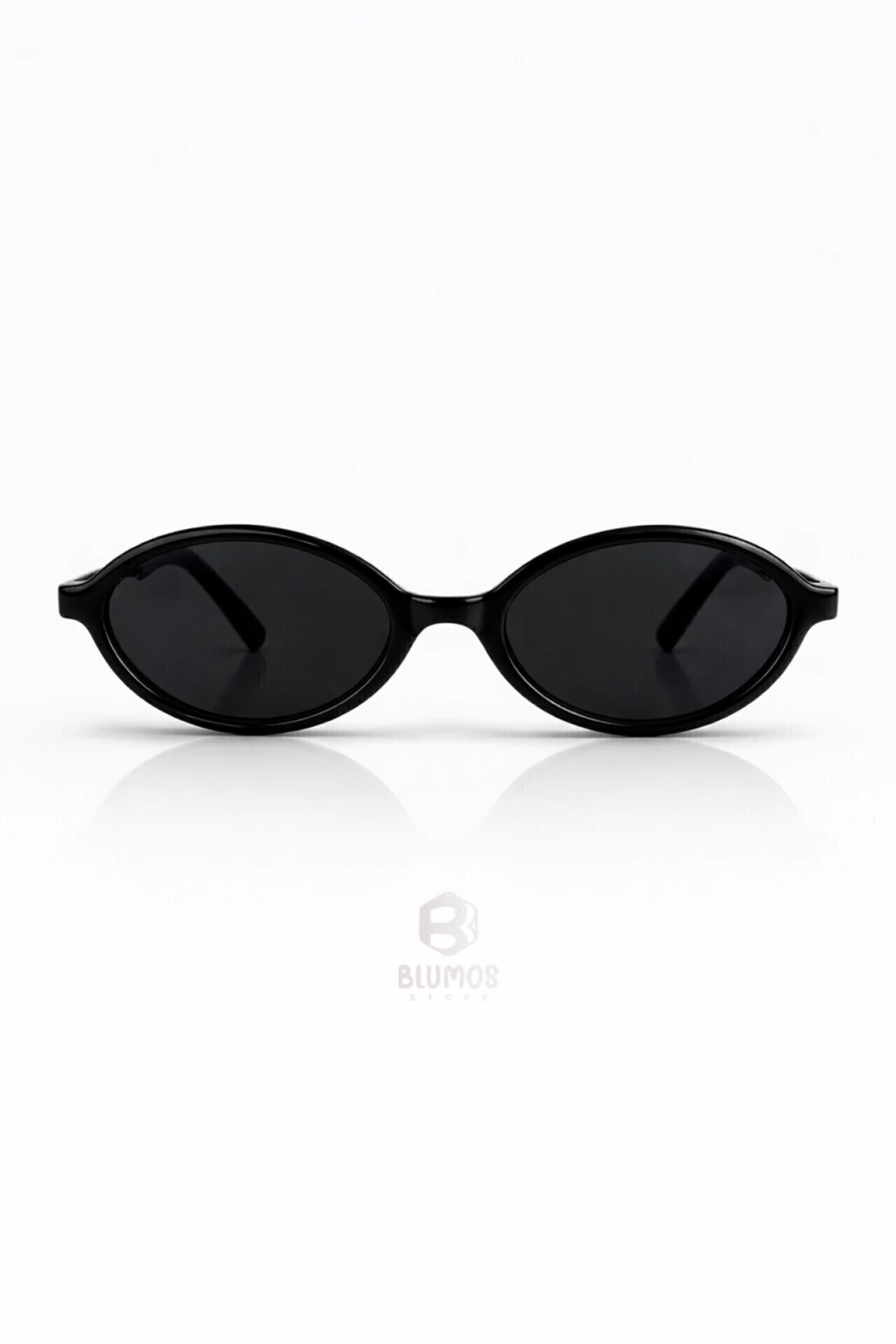 ÓCULOS OVAL NICE PRETO