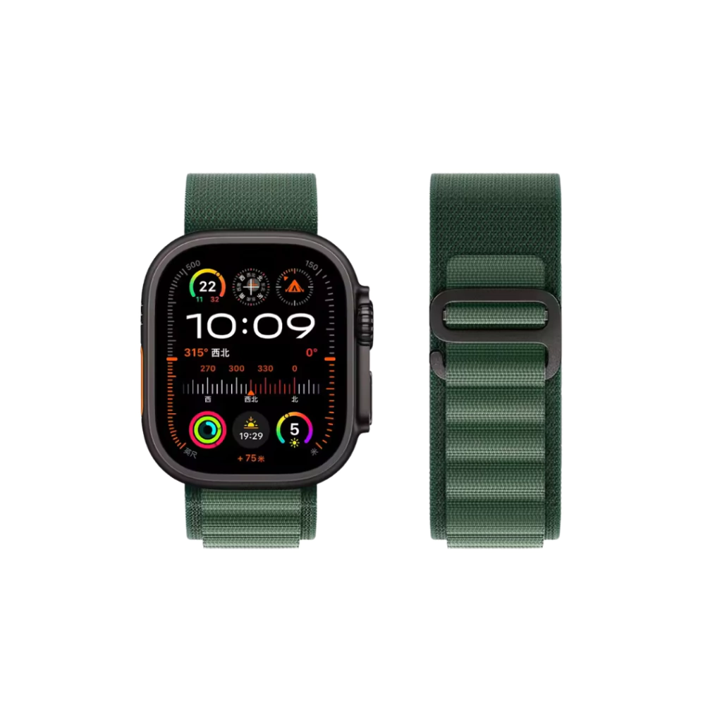 Pulseira Alpina verde militar