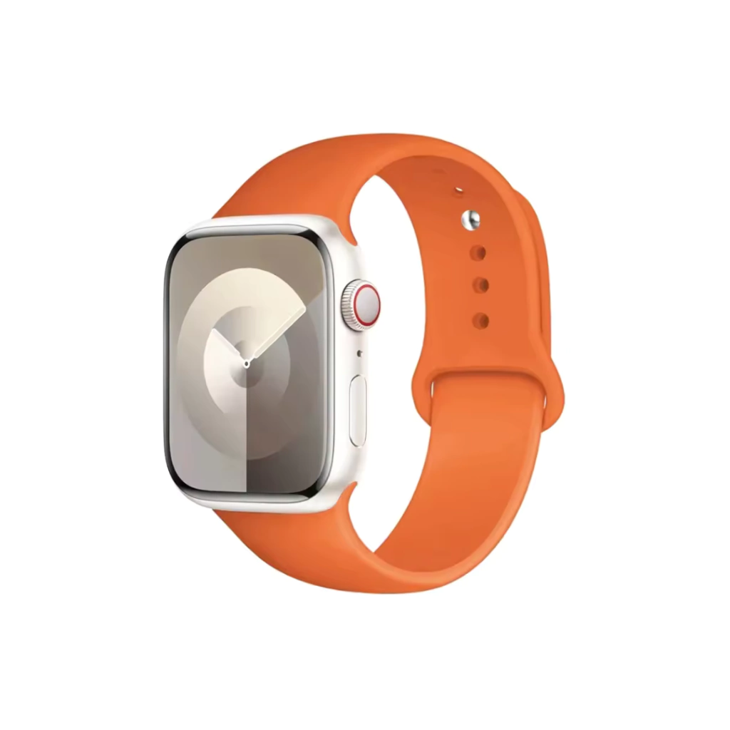 Pulseira Silicone laranja