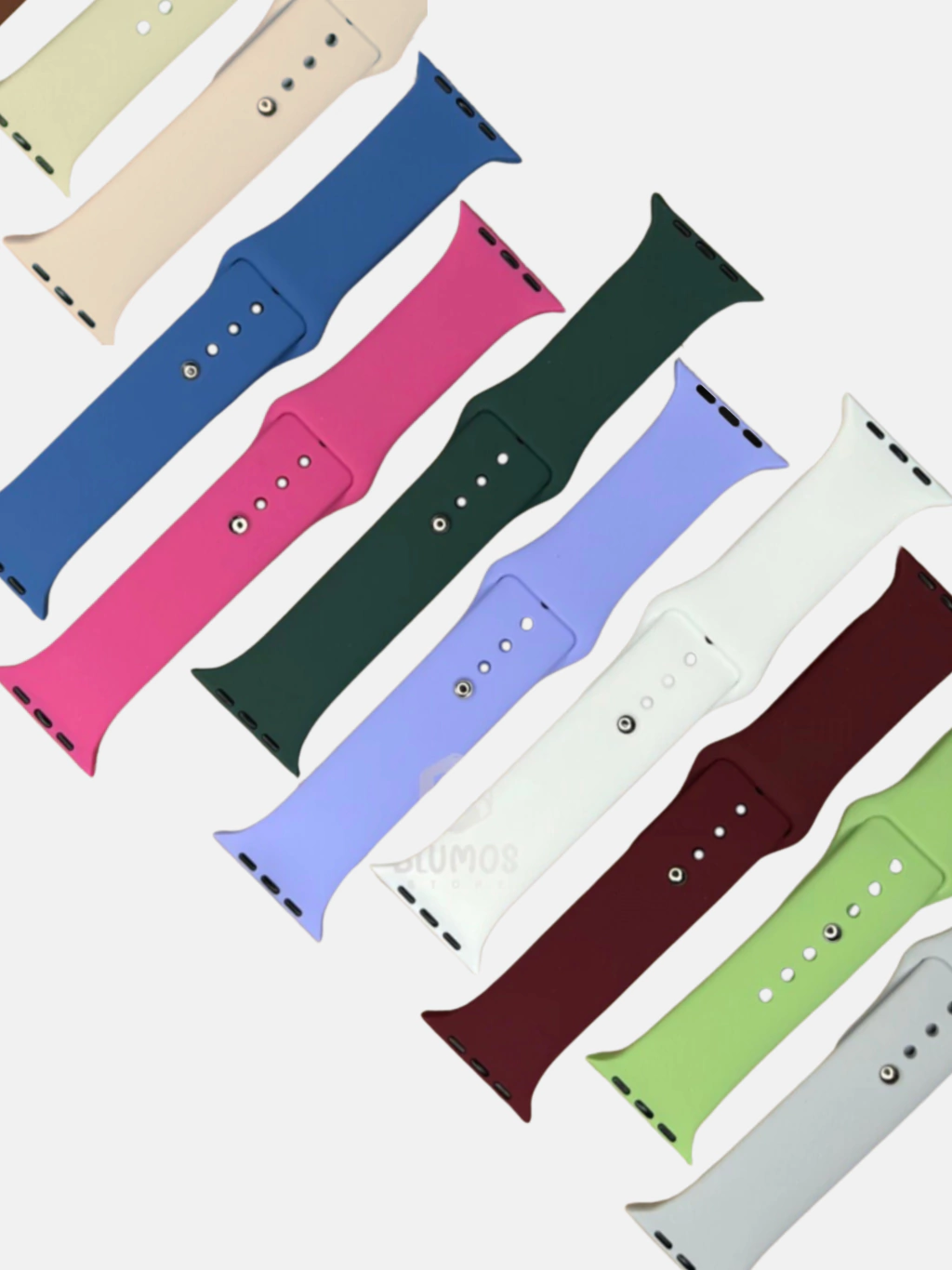 PULSEIRA SILICONE - TAMANHO 45/47/49MM - Blumos Store