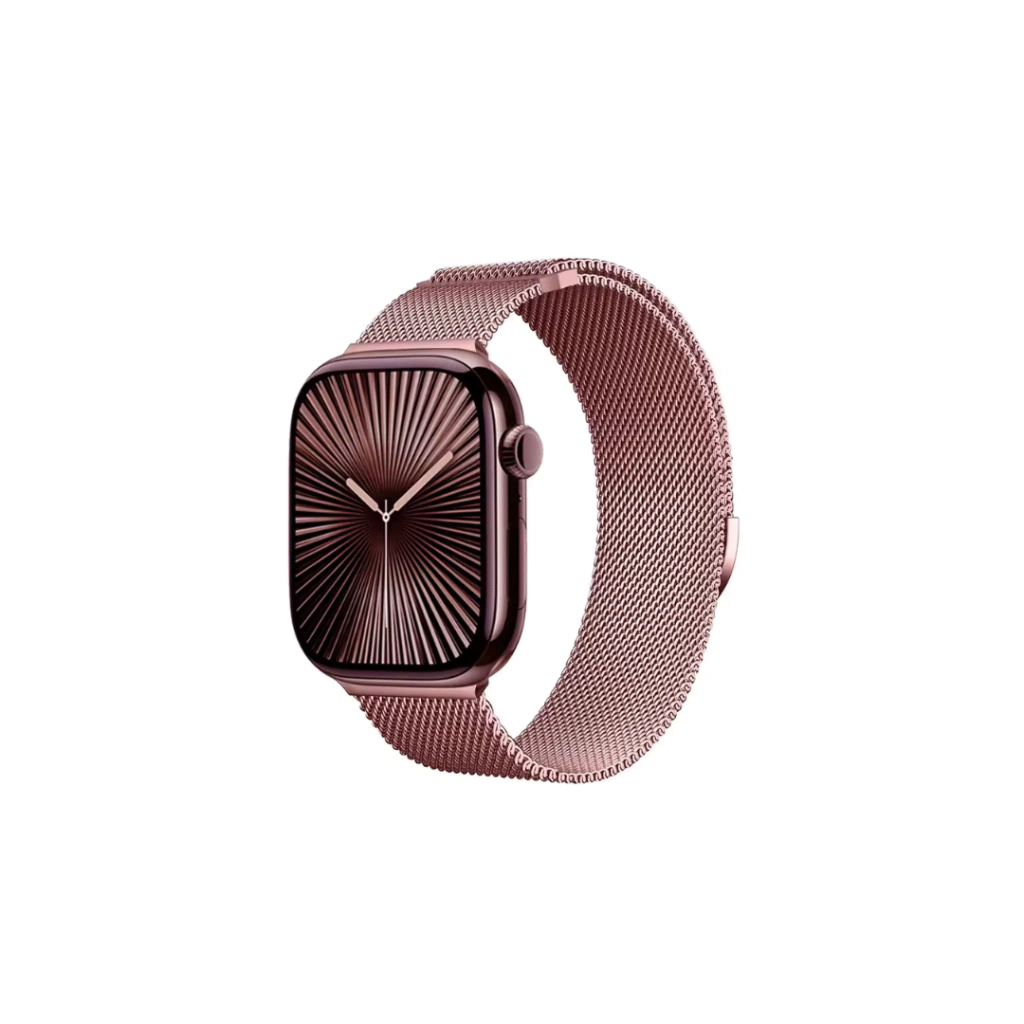 Pulseira Metal Milanês rosa