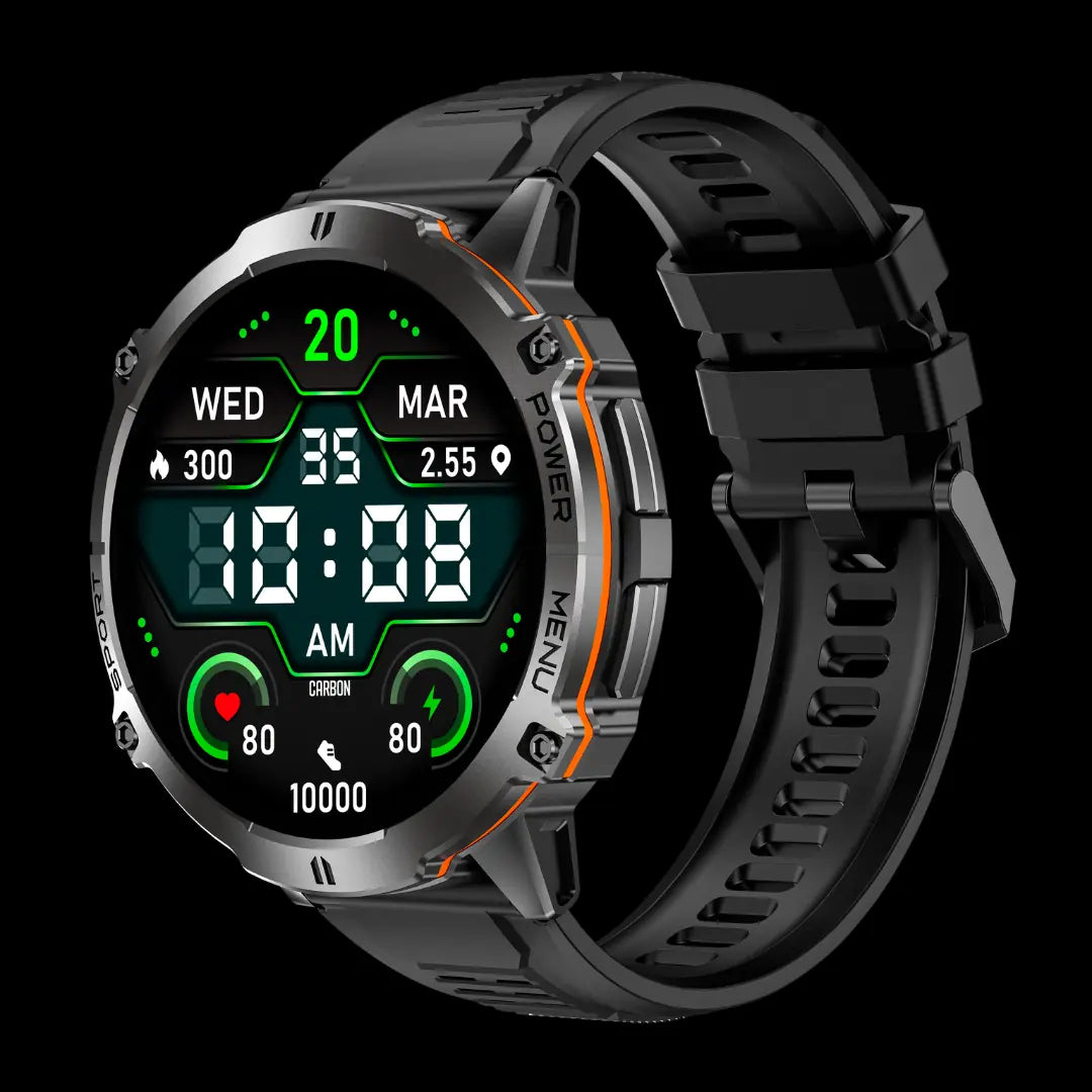 CARBON ONE MAX - Resistente + Modos Esportivos